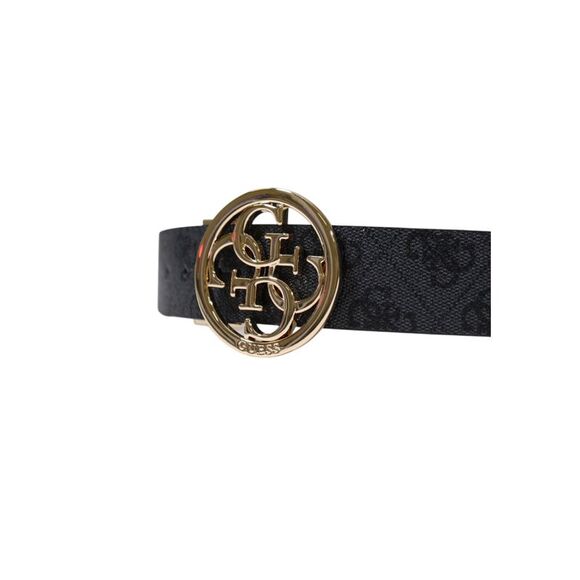 Guess Logo Buckle Belt Women grey Belts